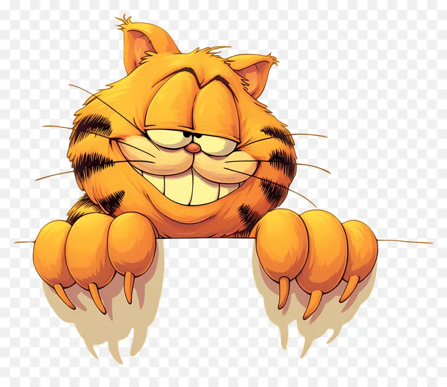 Garfield，Gato Laranja PNG