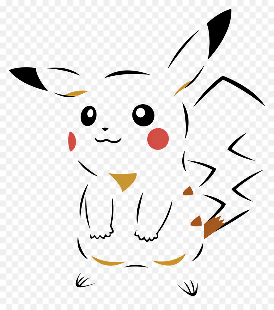 Pikachu，Rato Elétrico PNG