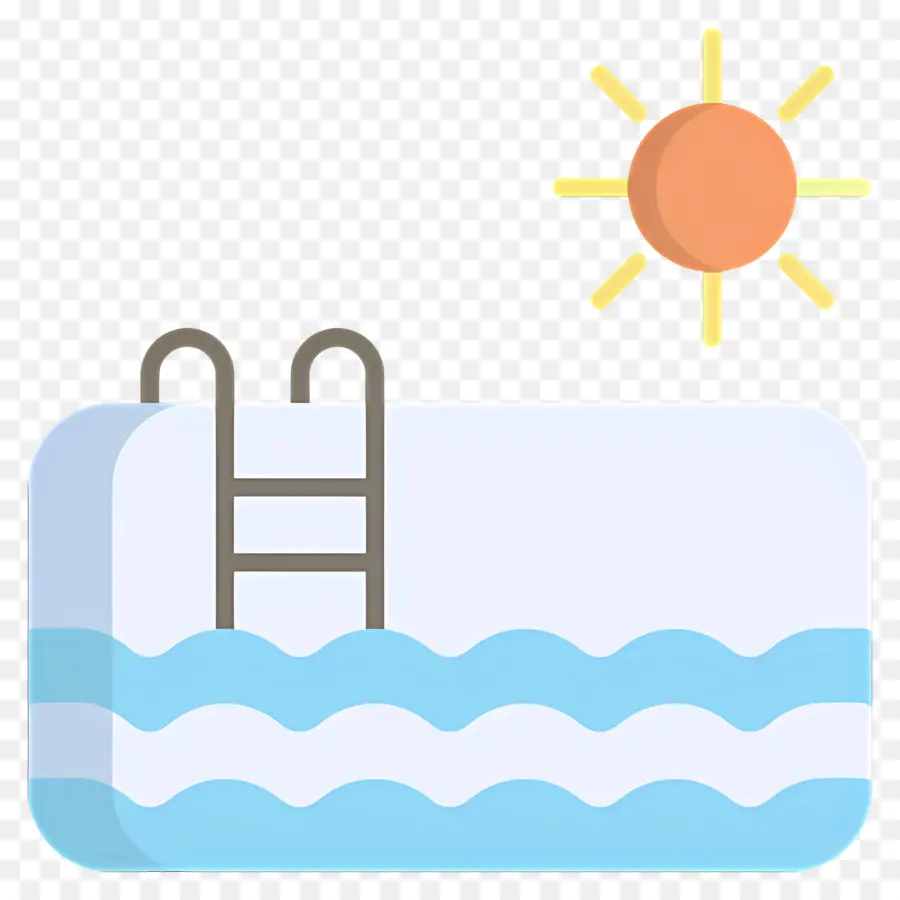 Piscina，Sol PNG