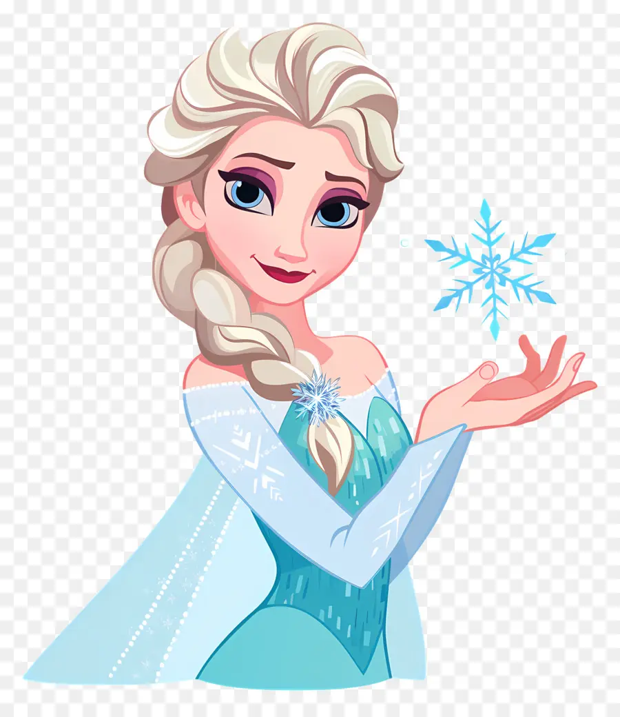 Princesa Elsa Congelada，Rainha Do Gelo PNG