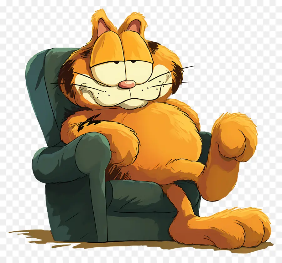 Garfield，Gato Laranja PNG