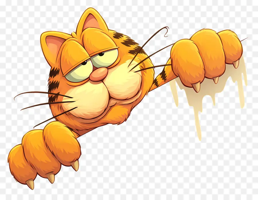 Garfield，Gato Laranja PNG