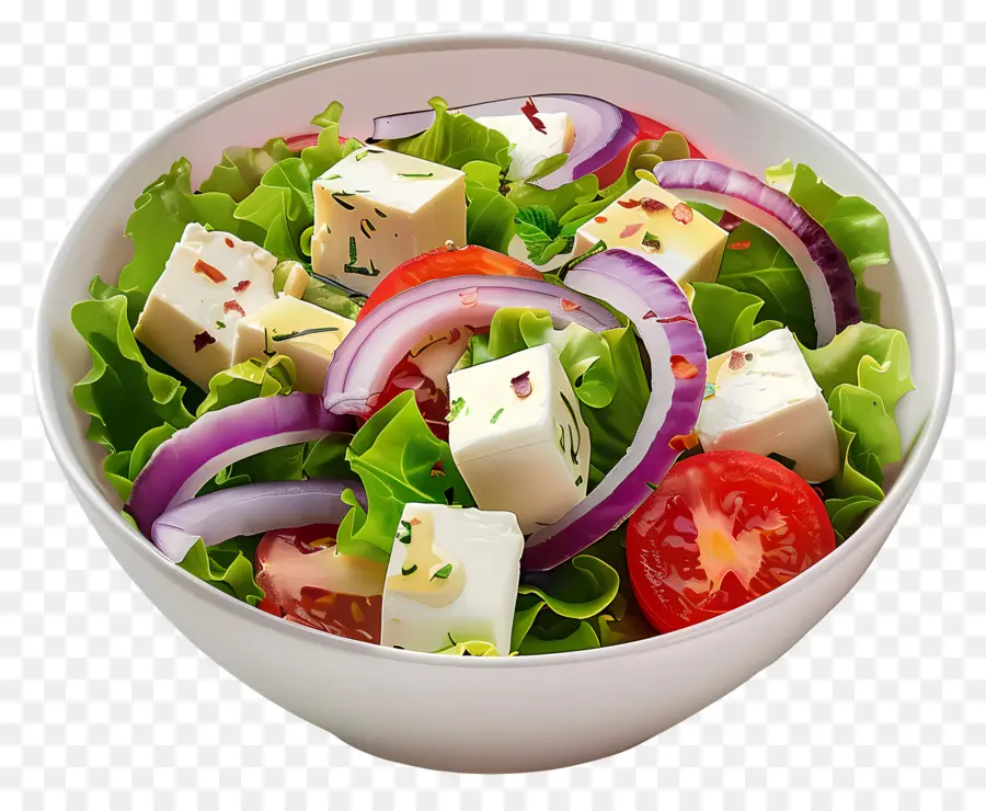 Salada De Desenho Animado，Salada Grega PNG