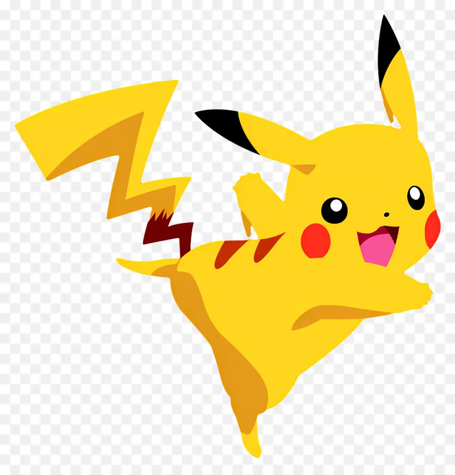 Pikachu，Pikachu Minimalista PNG