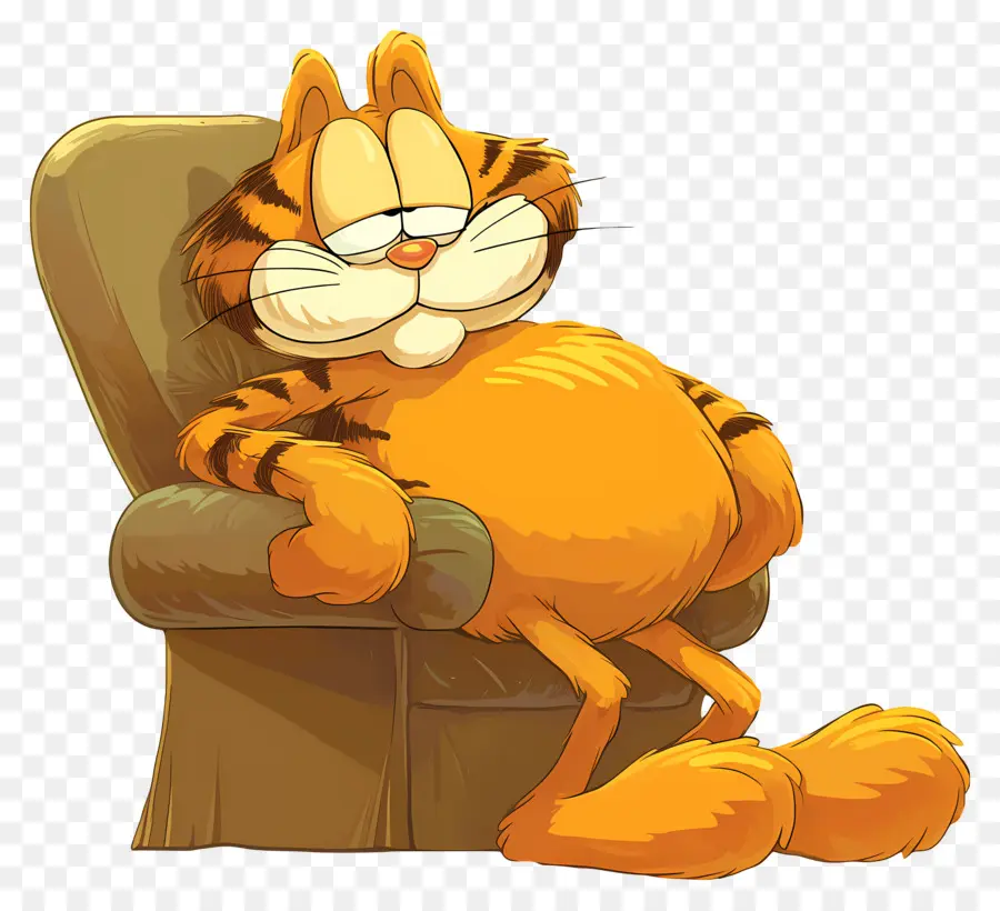 Garfield，Gato Laranja PNG