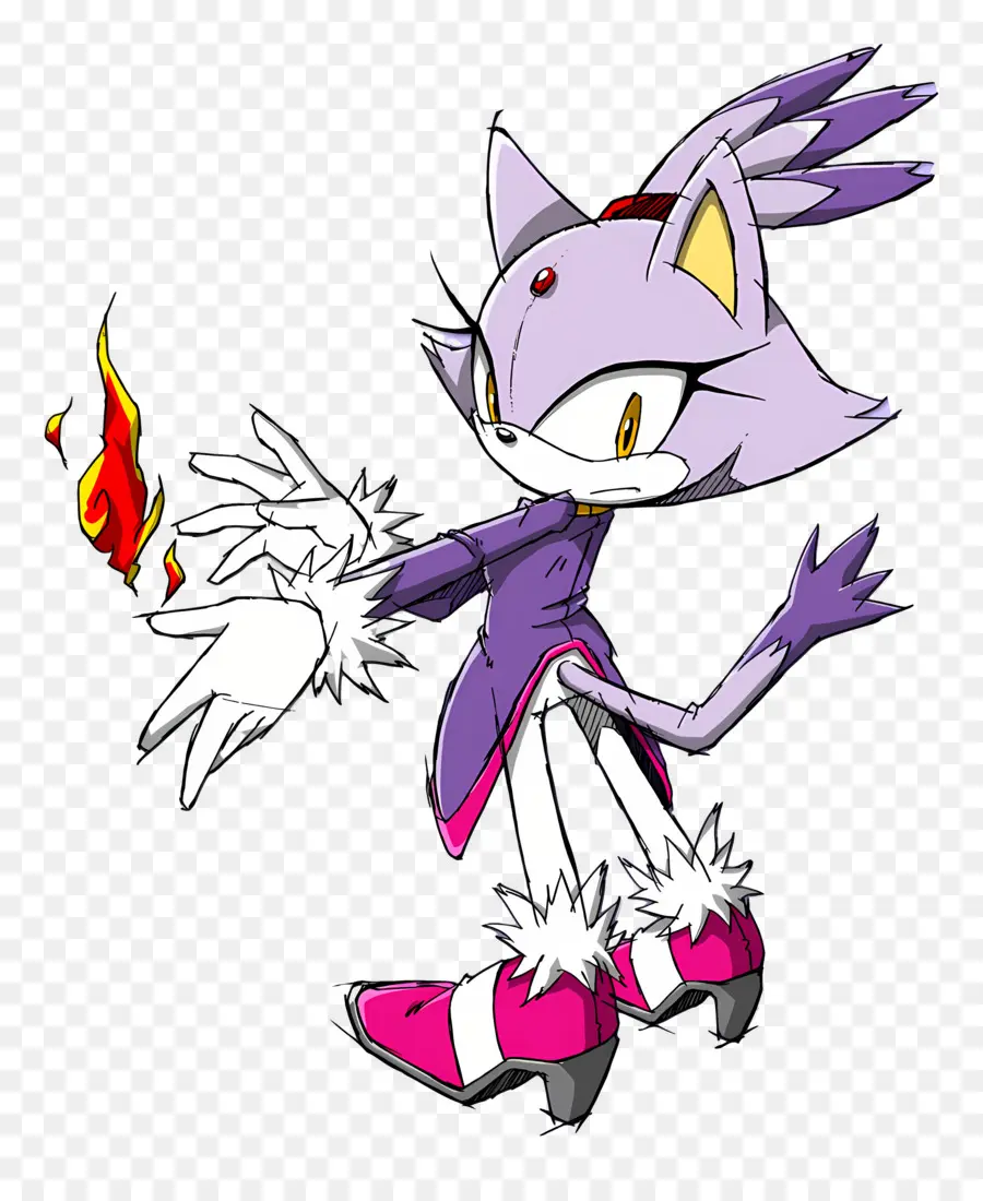 Sonic O Ouriço，Personagem Gato PNG