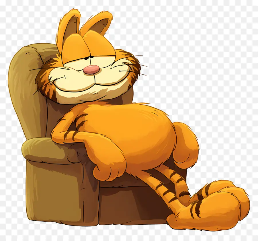 Garfield，Gato Laranja PNG