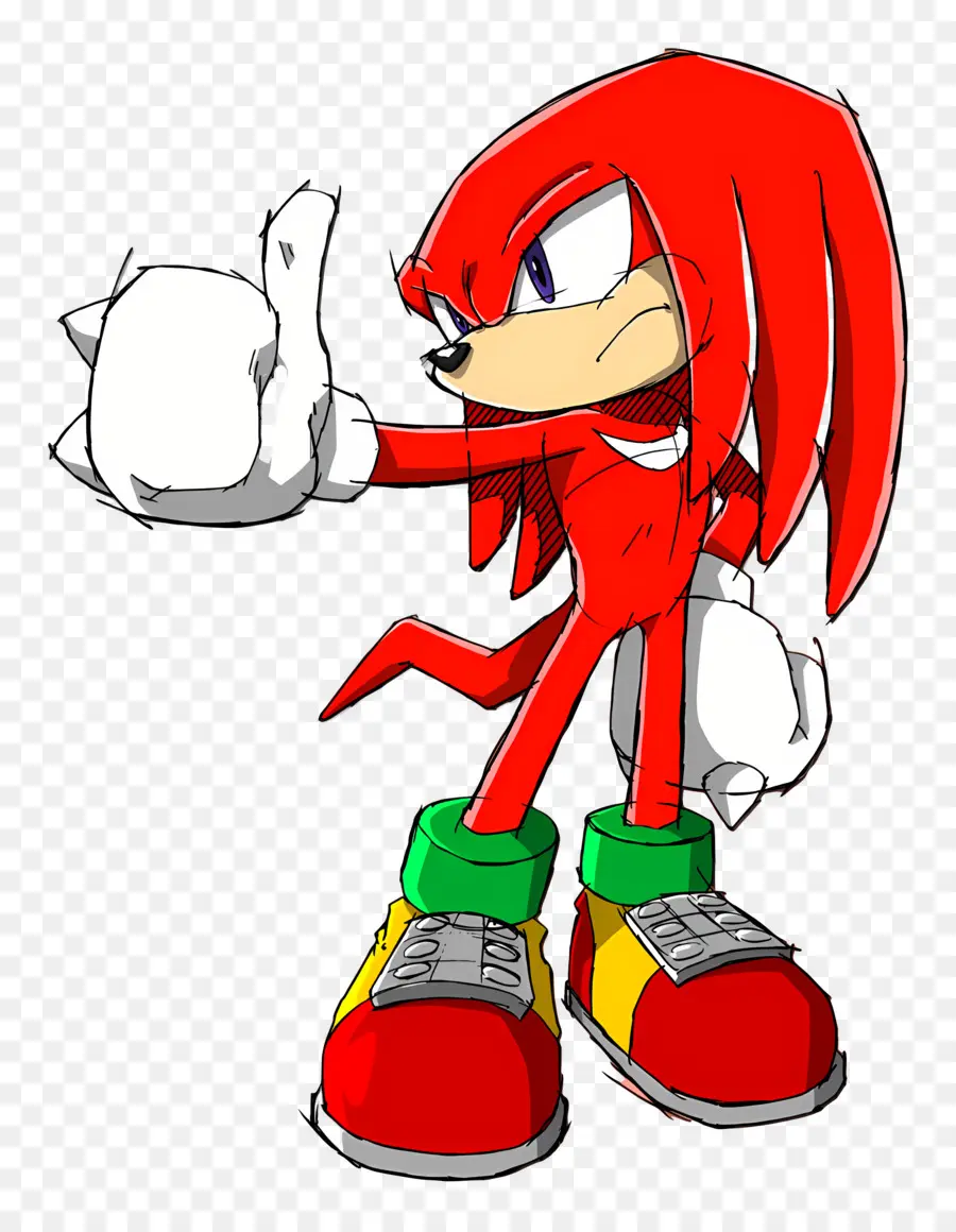 Sonic O Ouriço，Personagem Equidna PNG