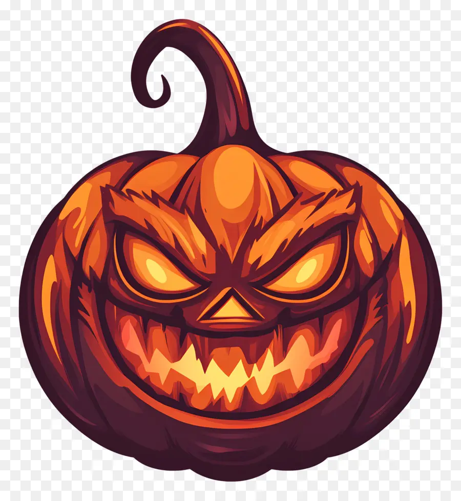 Diabo Do Dia Das Bruxas，Abóbora De Halloween PNG