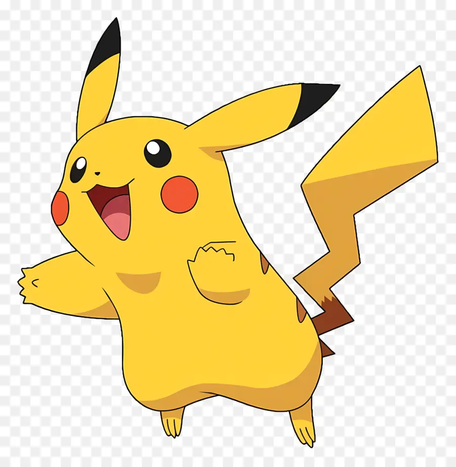 Pikachu，Pikachu Minimalista PNG