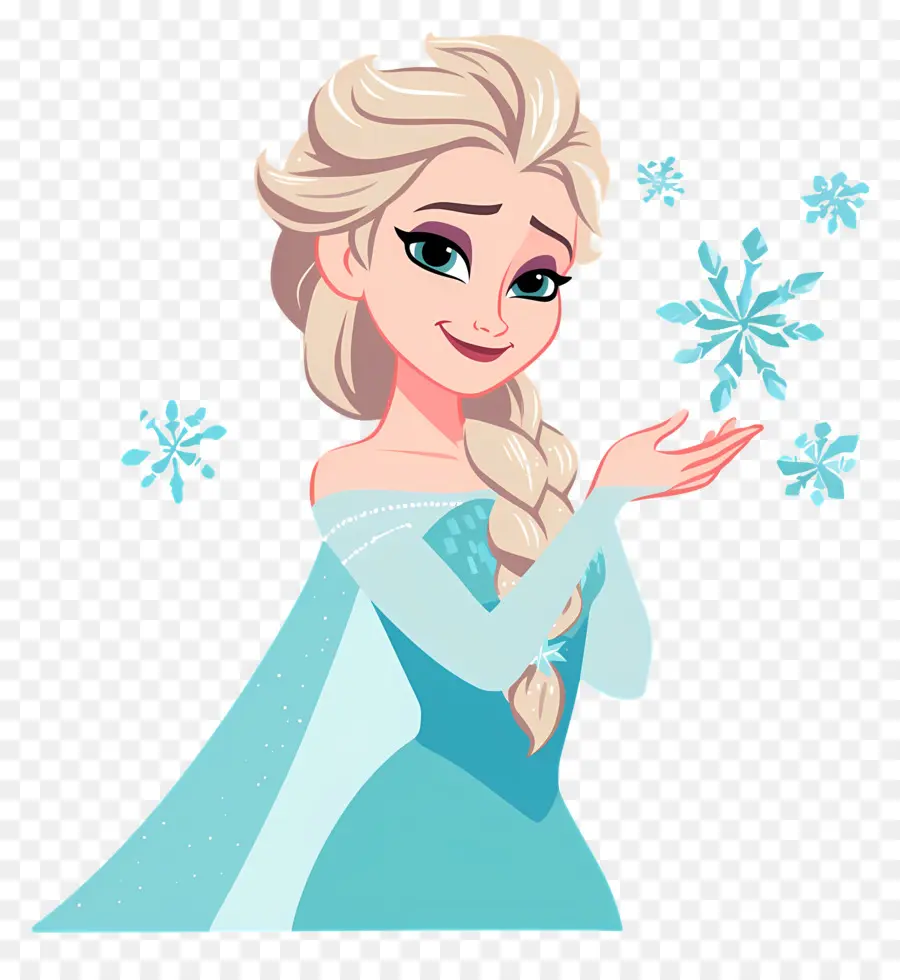 Princesa Elsa Congelada，Rainha Do Gelo PNG