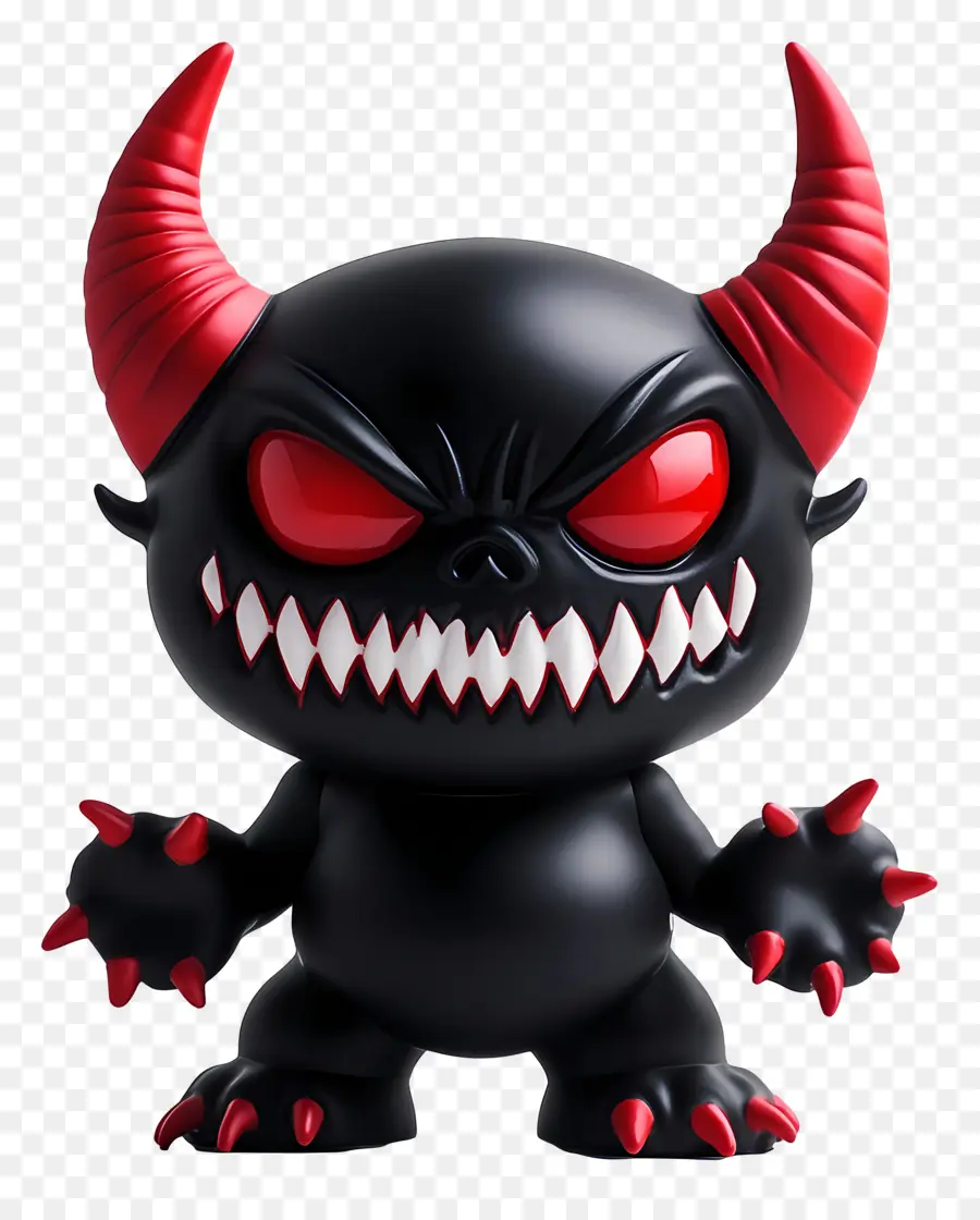 Diabo Do Dia Das Bruxas，Brinquedo Diabo Negro PNG