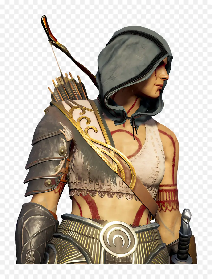 Assassins Creed，Arqueiro Encapuzado PNG