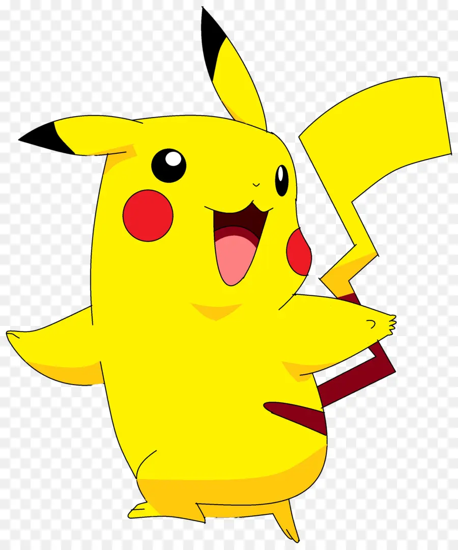 Pikachu，Pikachu Minimalista PNG