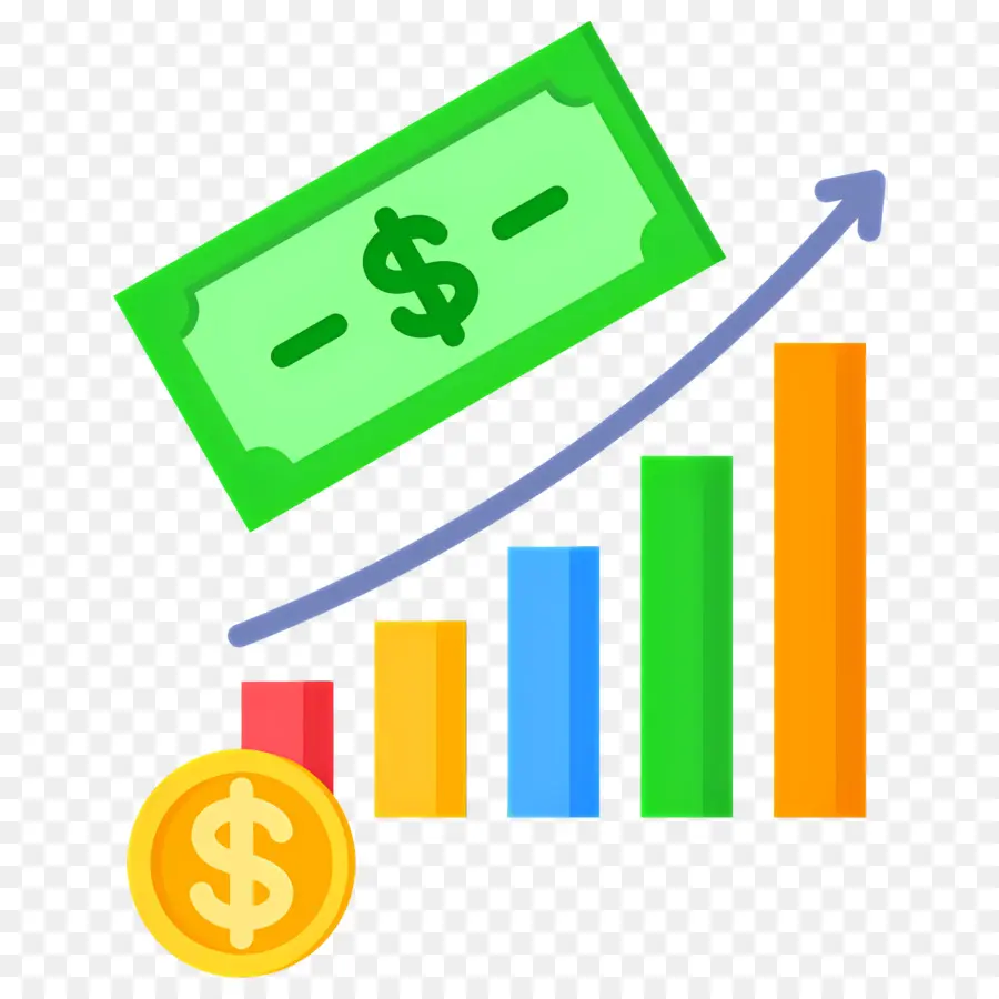 Planos De Investimento，Gráfico De Barras Decrescentes PNG