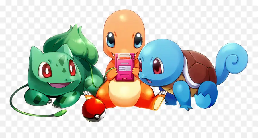 Bulbasauro，Bulbasaur Charmander Squirtle PNG