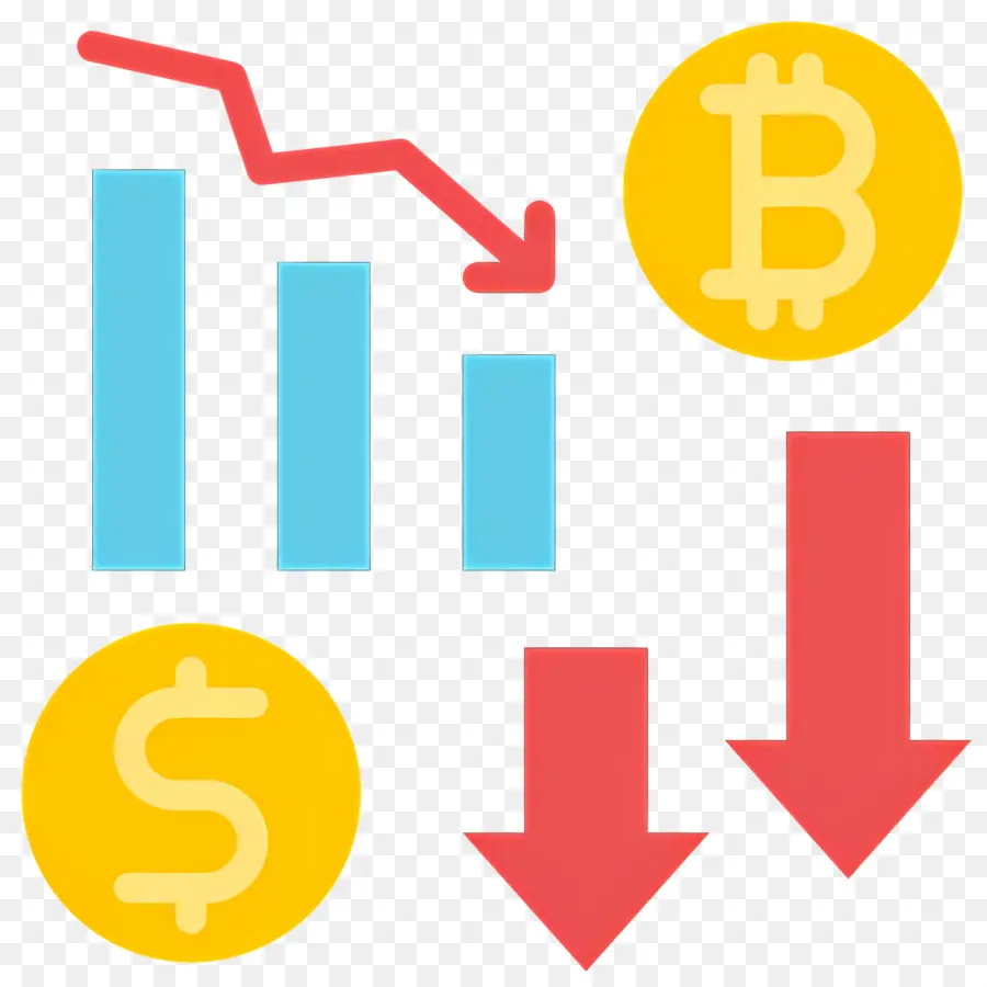 Investimento Em Baixa，Declínio Financeiro PNG