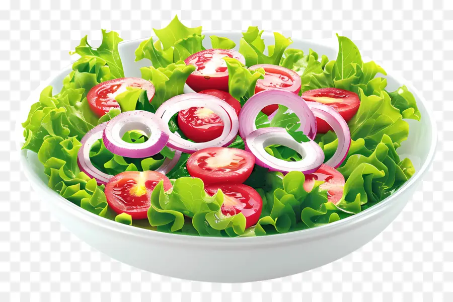 Salada De Desenho Animado，Salada De Cebola PNG