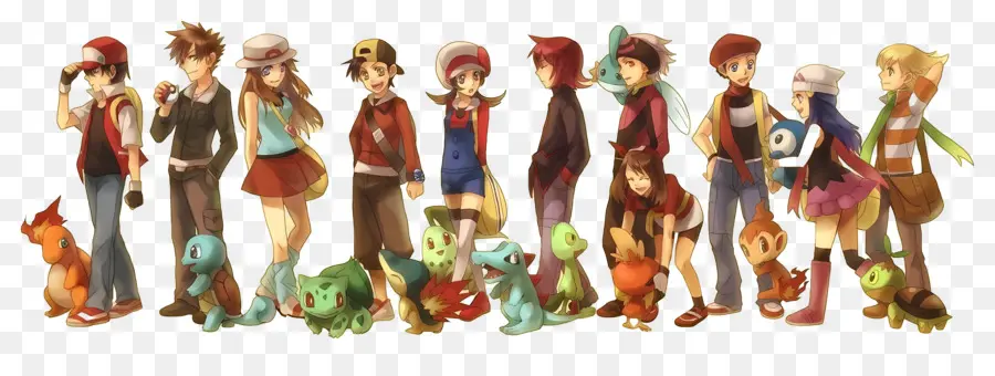 Pokémon，Personagens De Anime PNG