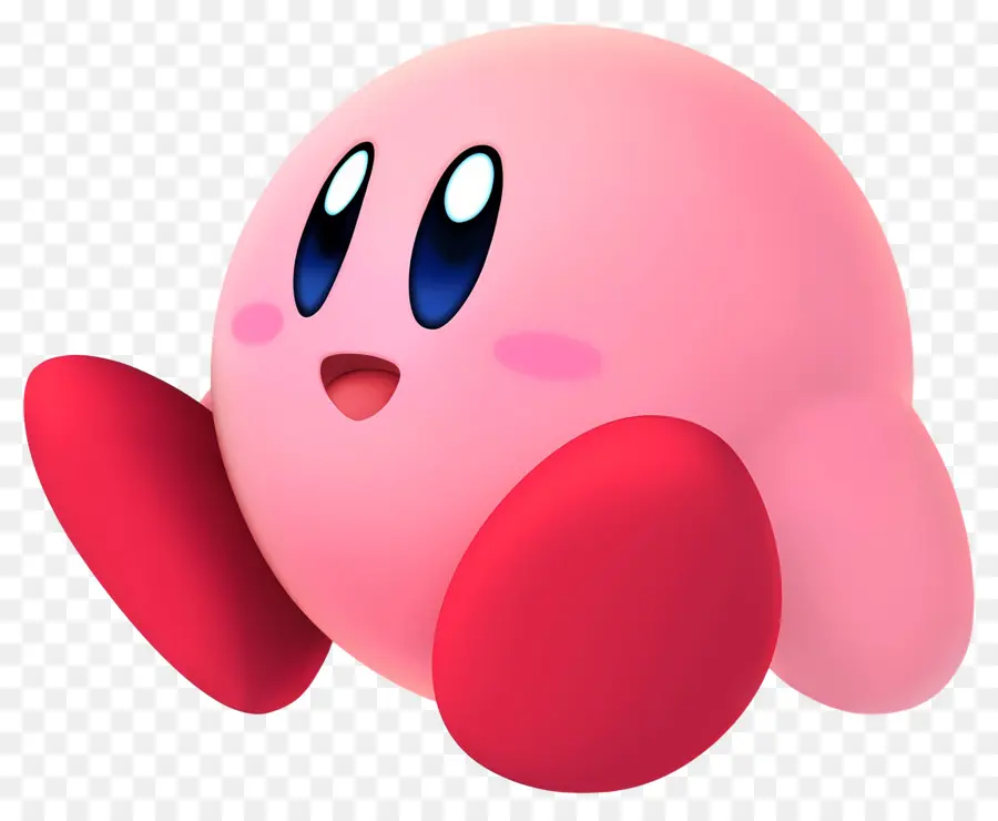 Kirby，Personagem Rosa PNG