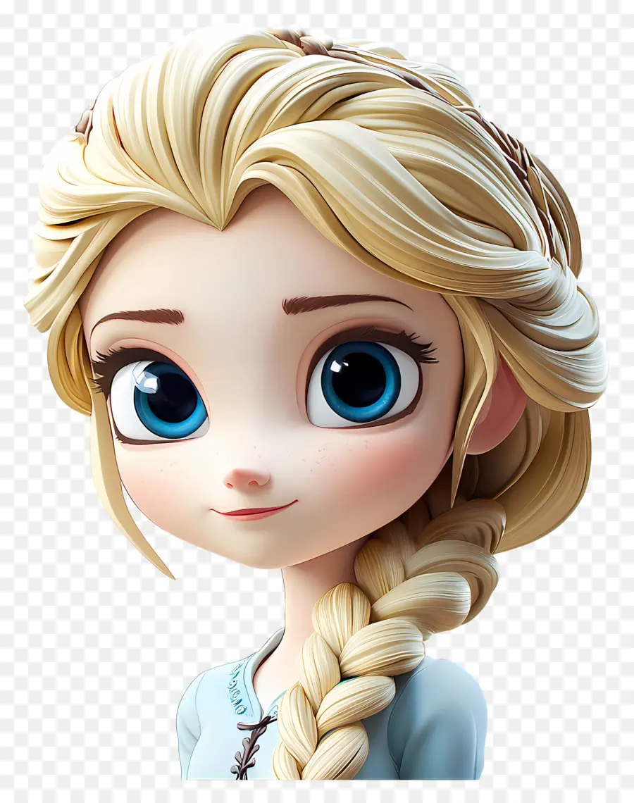 Princesa Elsa，Personagem Animado PNG