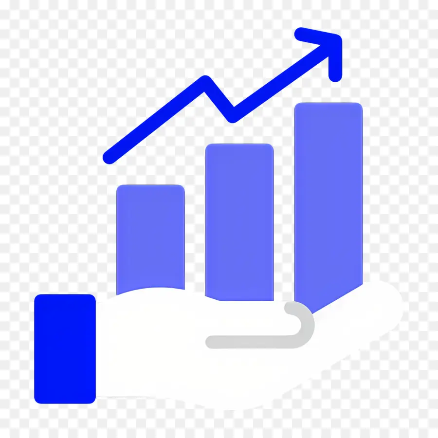 Mercado De Ações，Gráfico De Crescimento PNG