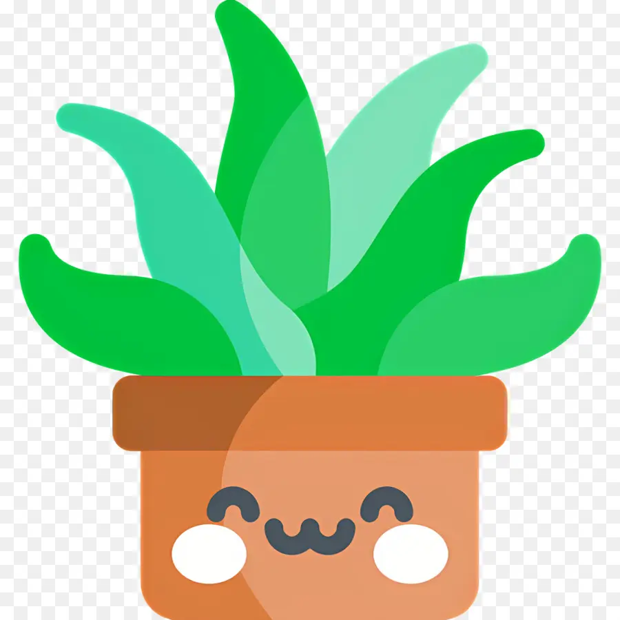 Aloe Vera，Linda Planta Em Vaso PNG