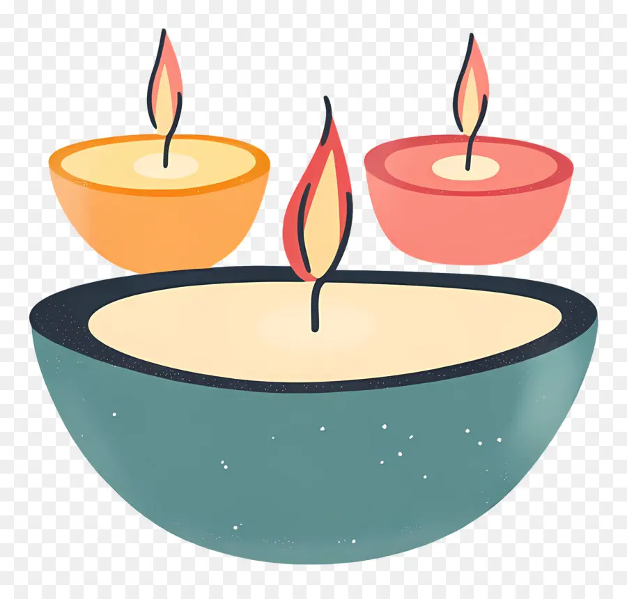 Lâmpadas De Diwali，Velas PNG