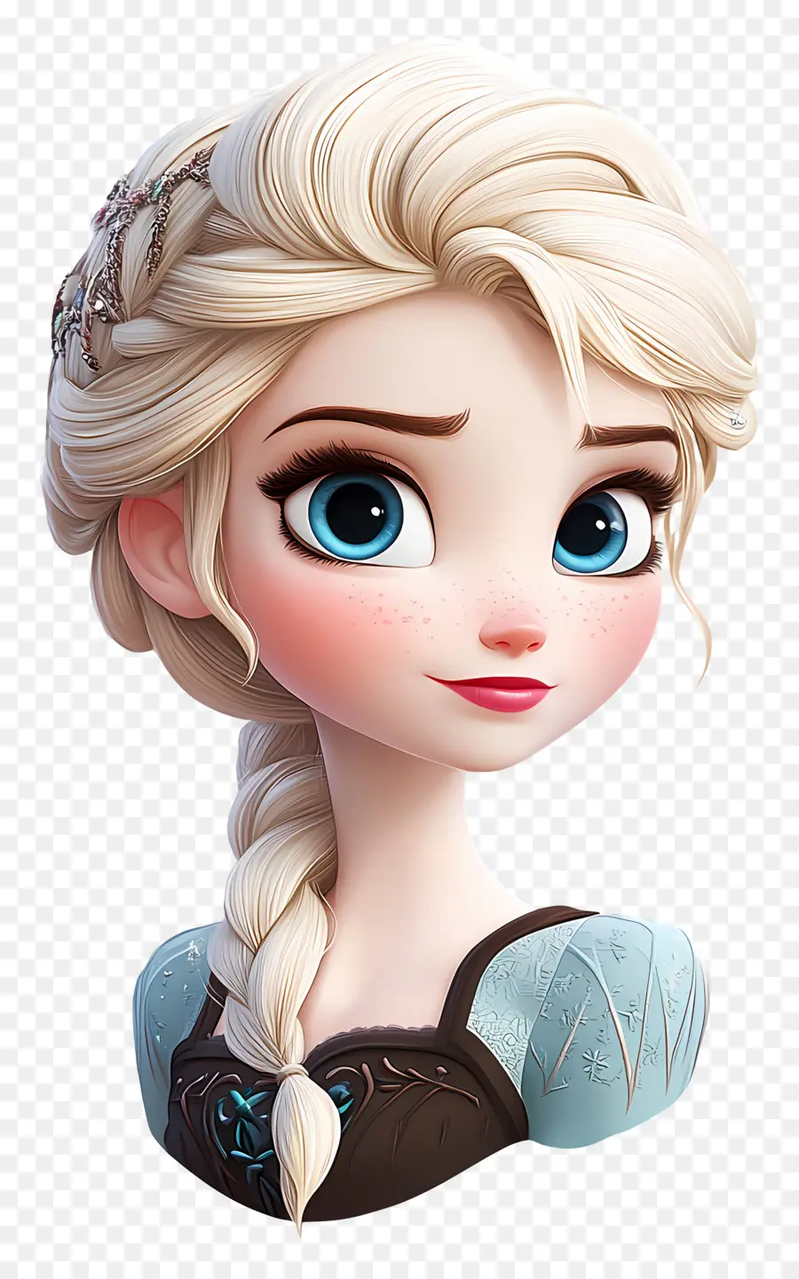 Princesa Elsa，Personagem Animado PNG