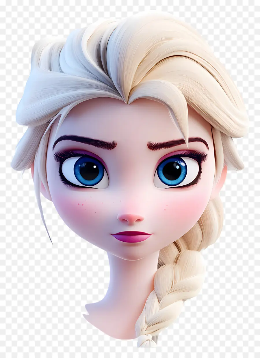 Princesa Elsa，Personagem Animado PNG