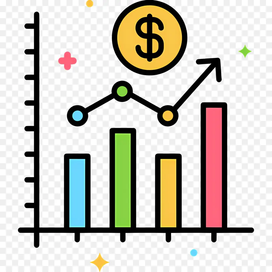 Mercado De Ações，Gráfico Financeiro PNG