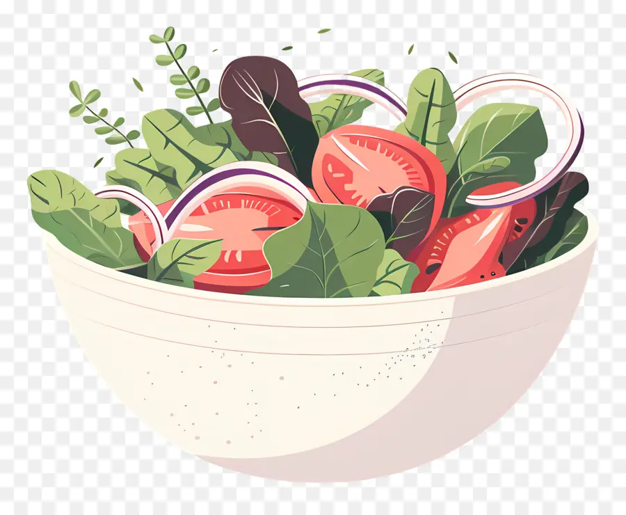 Salada De Desenho Animado，Salada De Legumes PNG