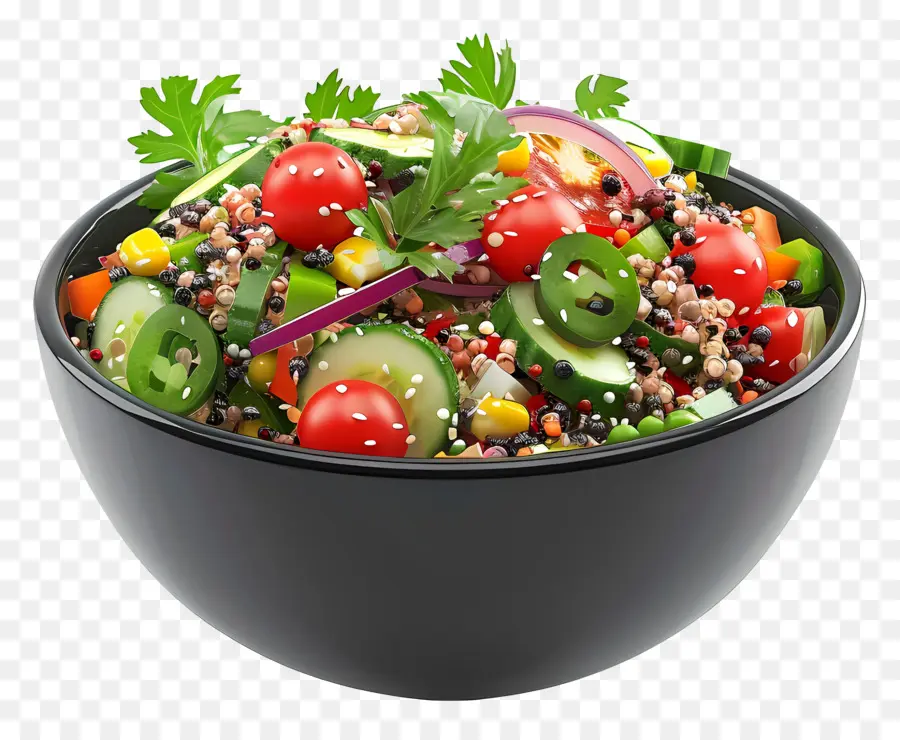 Salada De Quinua，Vegetais PNG