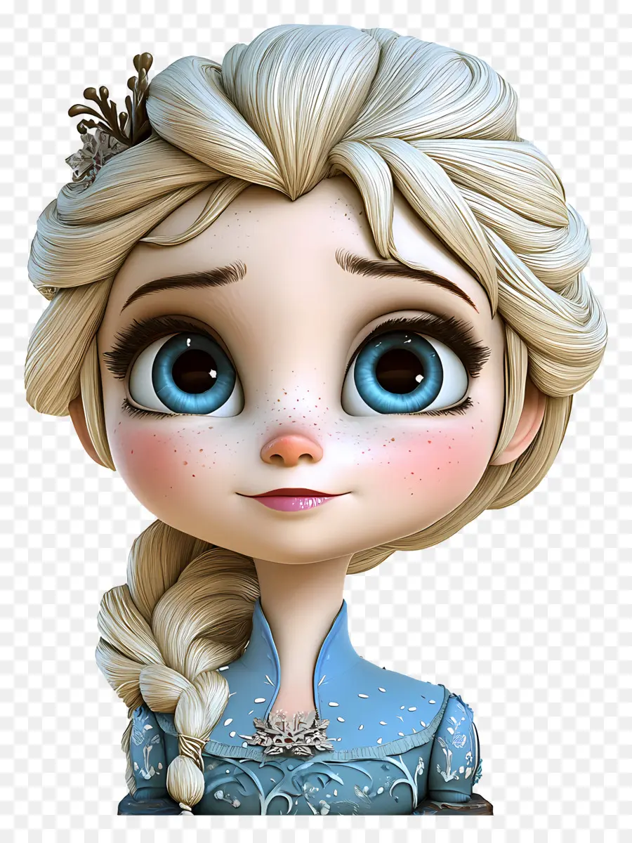 Princesa Elsa，Personagem Animado PNG