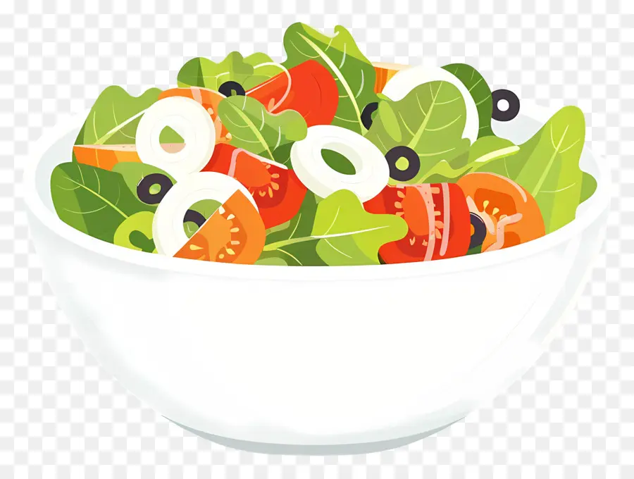 Salada De Desenho Animado，Salada PNG