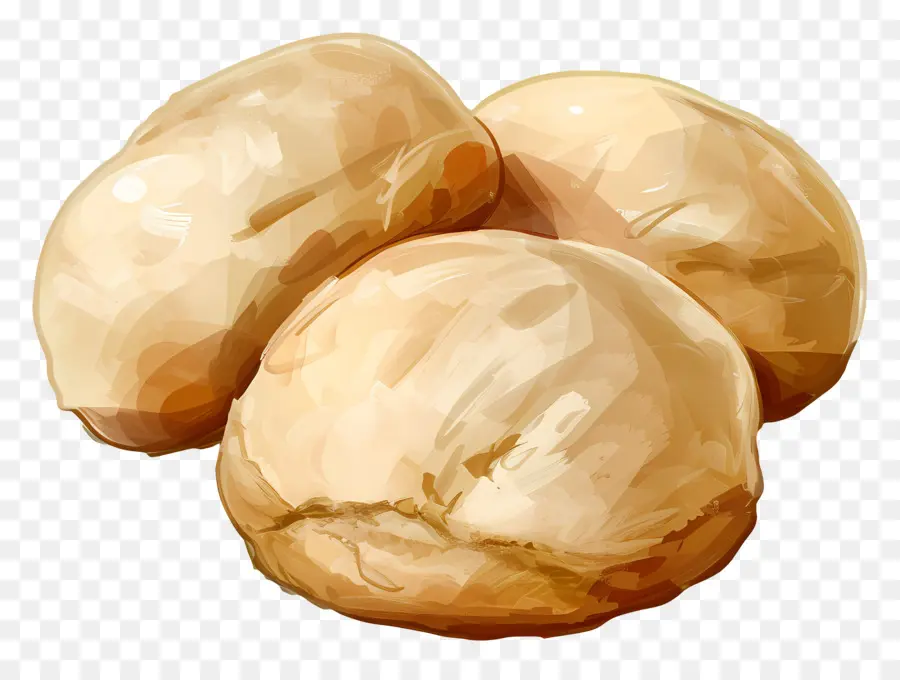 Pão Cozido No Vapor，Pãezinhos PNG