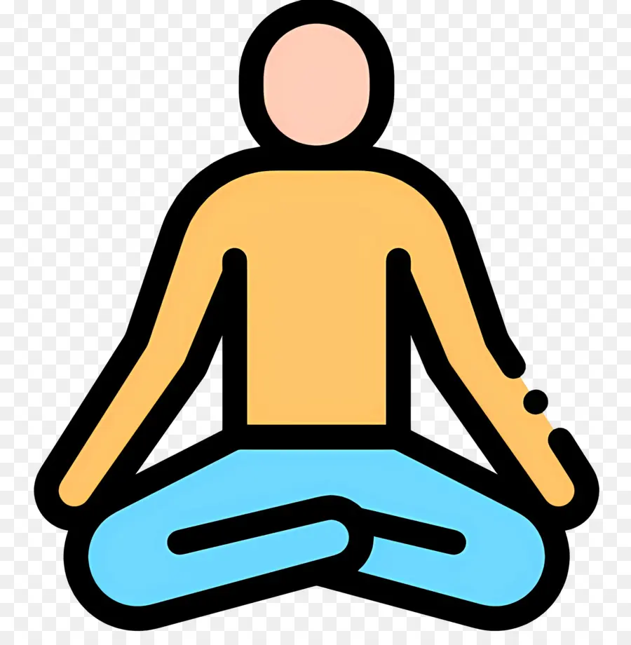 Meditação，Postura De Meditação PNG