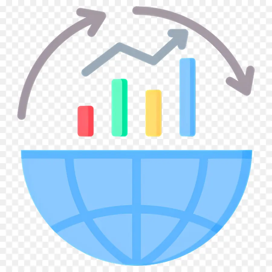 Mercado De Ações，Gráfico Global PNG