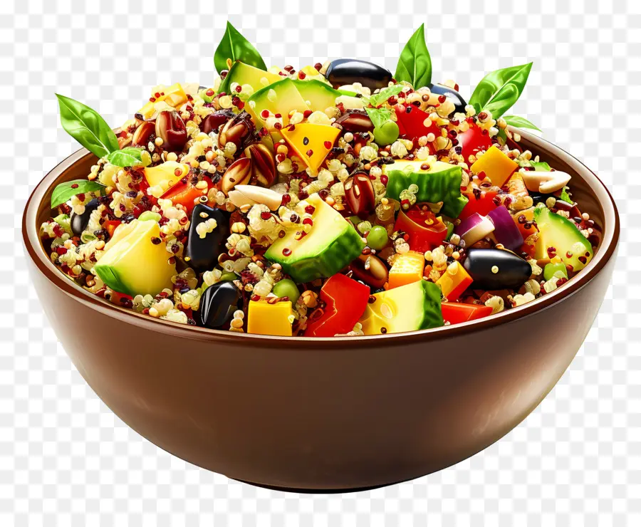 Salada De Quinua，Vegetais PNG