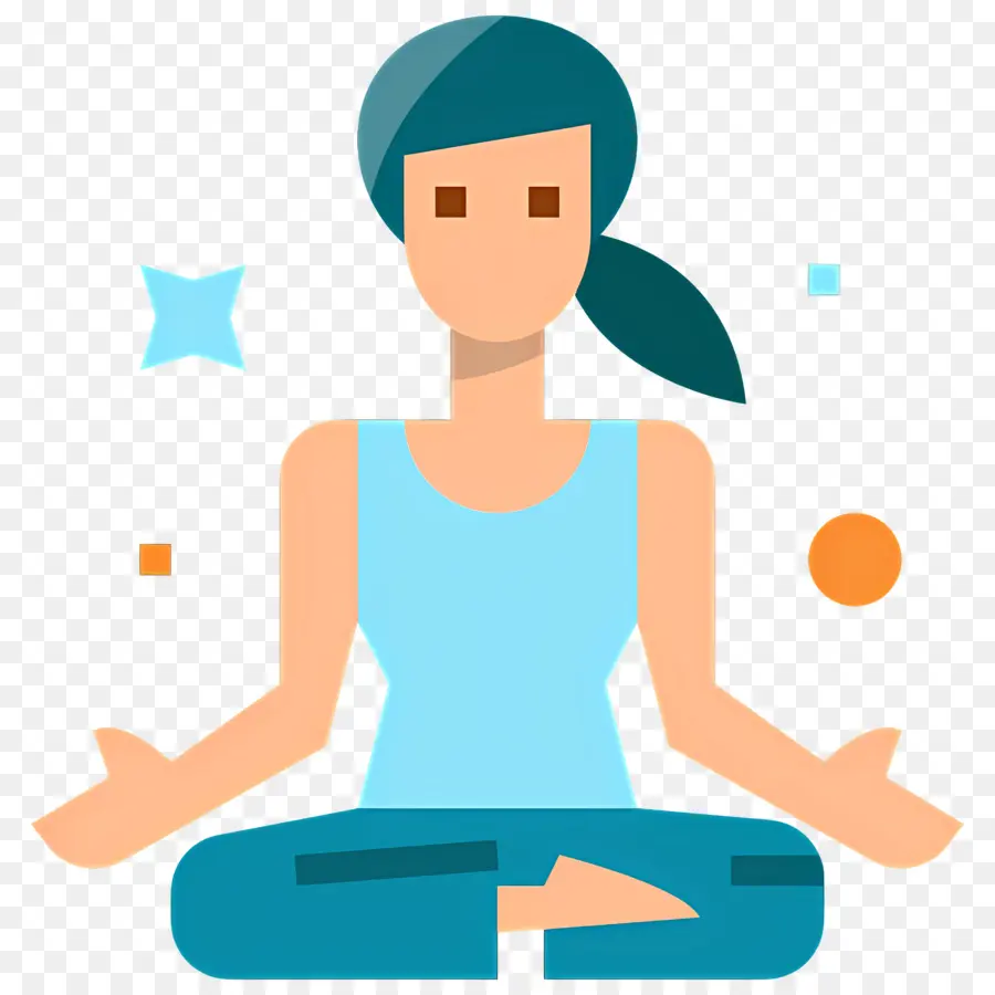 Meditação，Ioga PNG