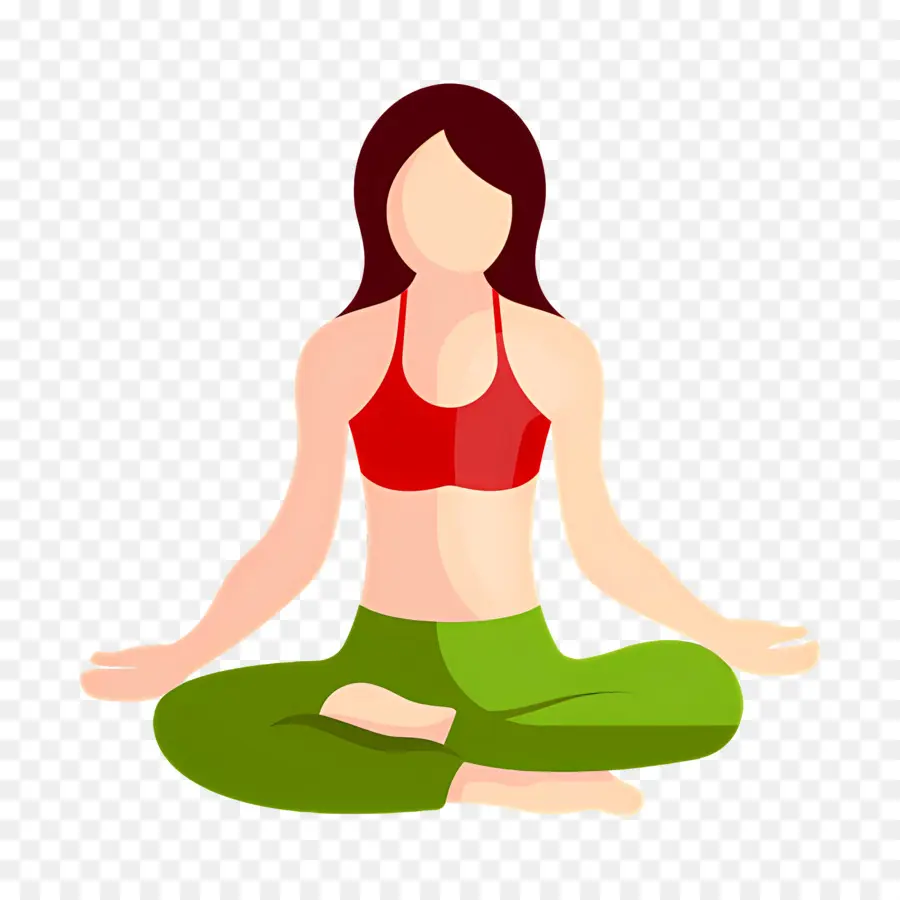 Meditação，Ioga PNG