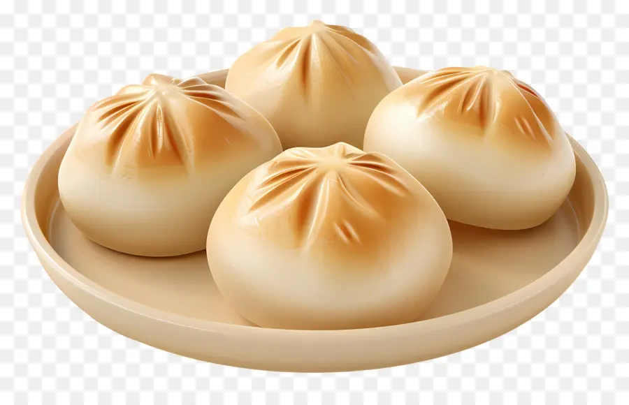 Pão Cozido No Vapor，Bolinhos PNG