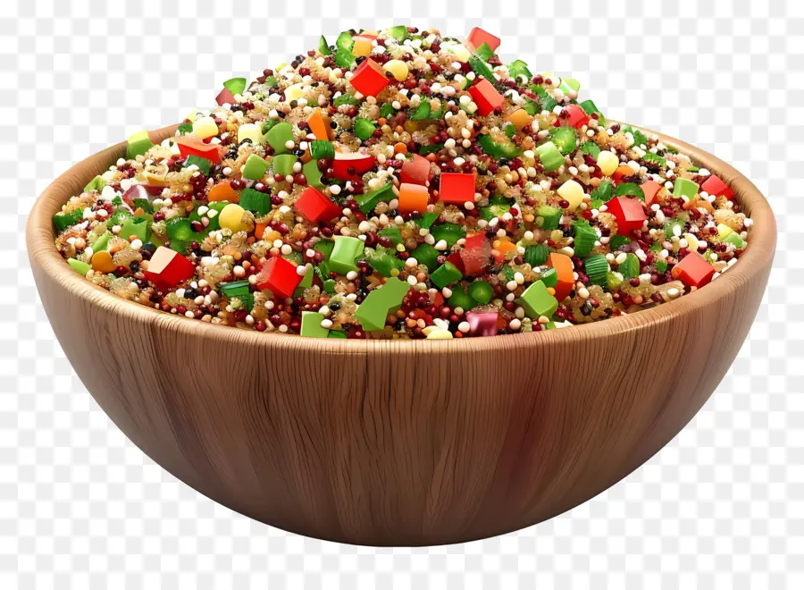 Salada De Quinua，Tigela PNG