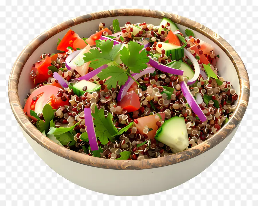 Salada De Quinua，Vegetais PNG