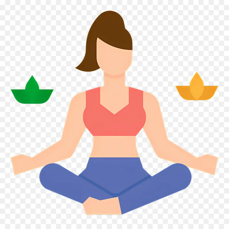 Meditação，Ioga PNG