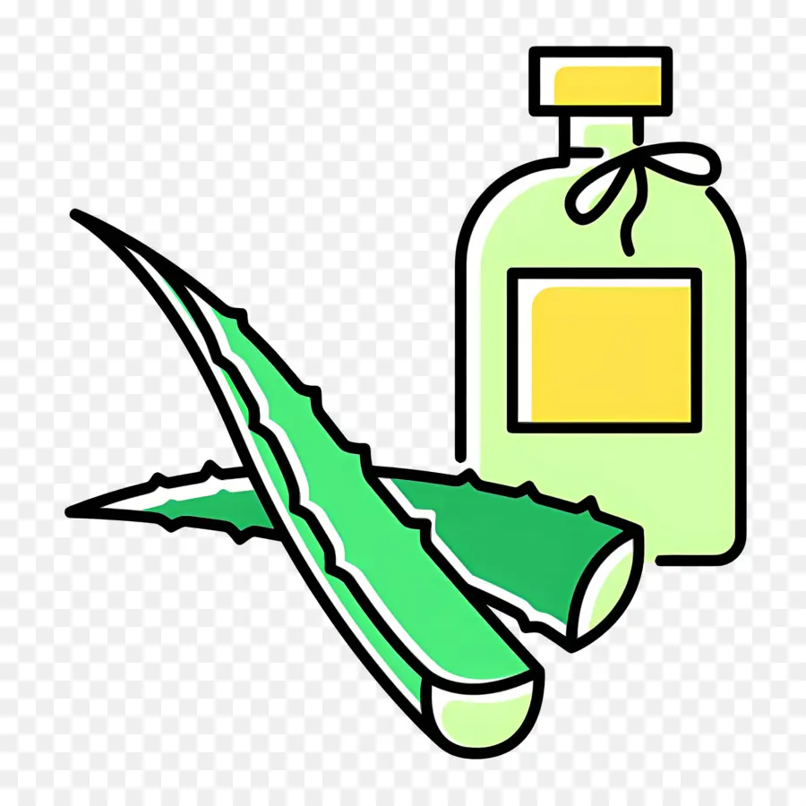 Aloe Vera，Garrafa PNG