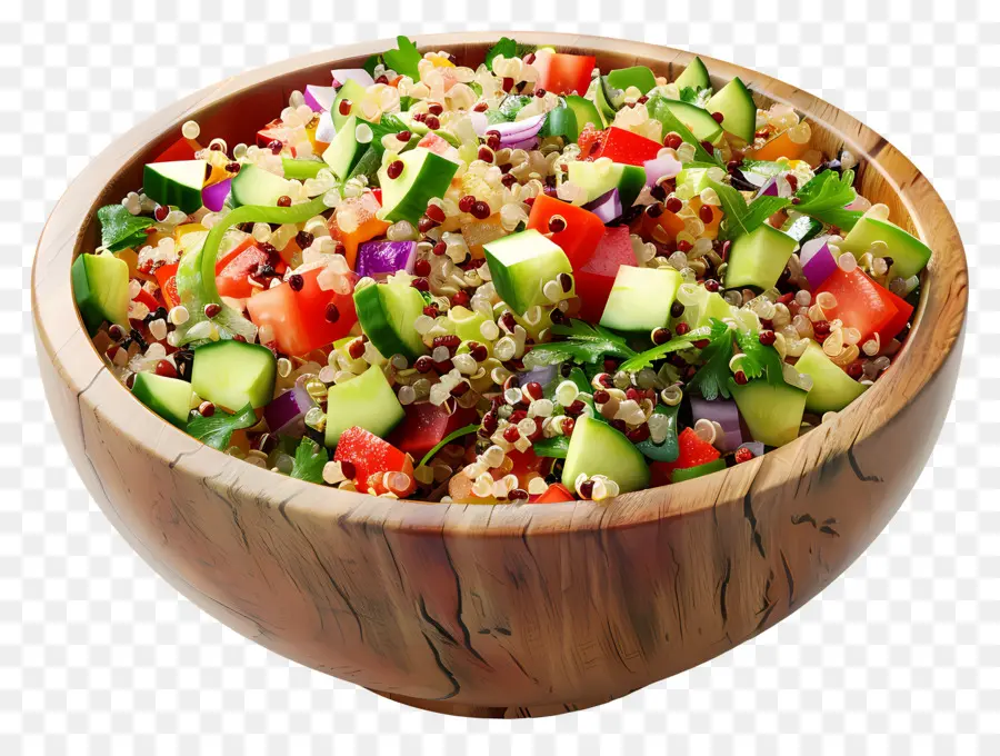 Salada De Quinua，Vegetais PNG