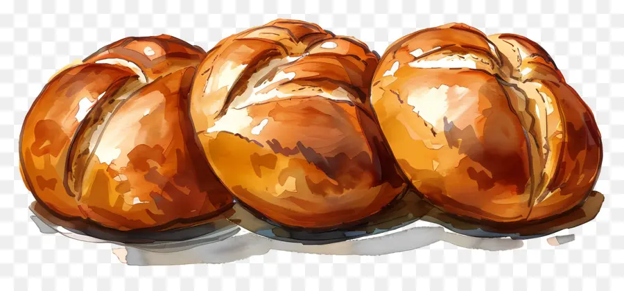 Pão Doce Mexicano，Pães PNG