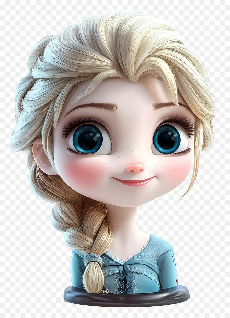 Princesa Elsa，Personagem Animado PNG