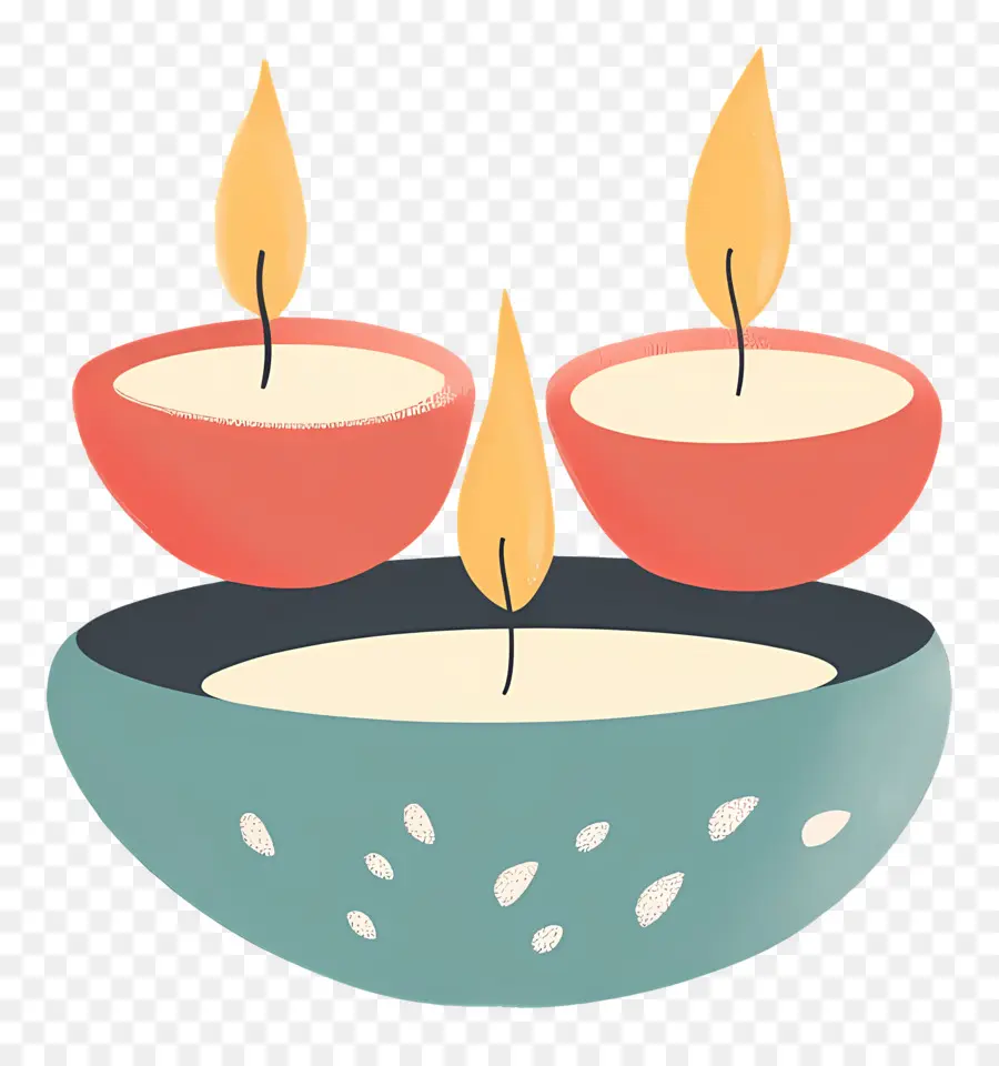 Lâmpadas De Diwali，Velas PNG